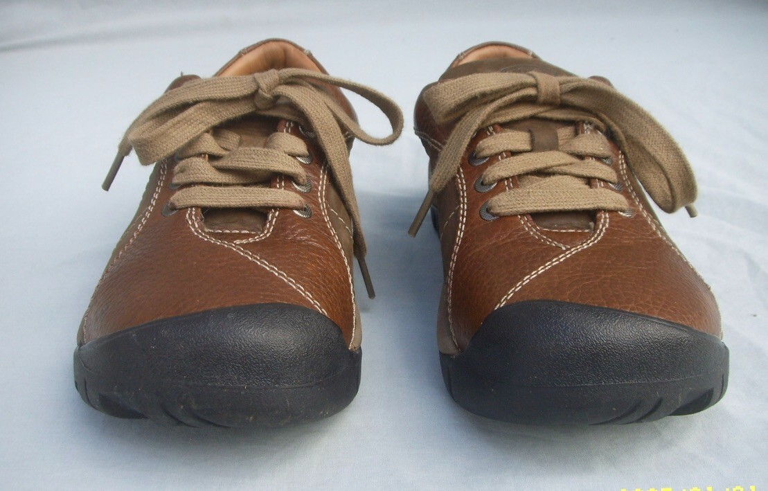 SCARPE DA TREKKING DONNA KEEN PRESIDIO TAGLIA 7 5 PELLE MARRONE