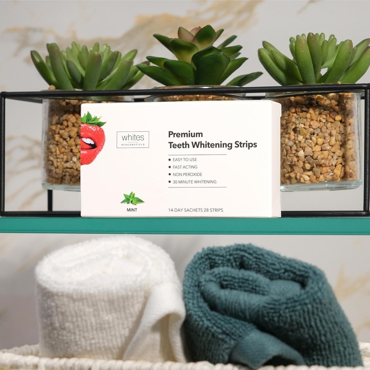 Whites Beaconsfield Strawberry Whitening Toothpaste - Advanced Stain