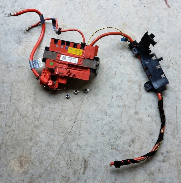 2011 2012 2013 BMW 128i BATTERY POWER DISTRIBUTION JUNCTION FUSE BOX CABLE OEM | eBay