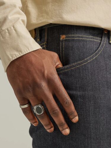 Lee 101 Z Jeansy męskie 13 3/4oz Japoński Selvedge Denim Made in Italy Sanforized - Zdjęcie 22 z 23