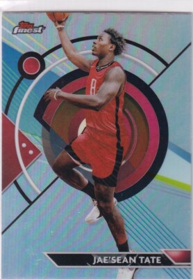2024 Topps Finest NBA No. 73 Jae'Sean Tate Silver Refractor