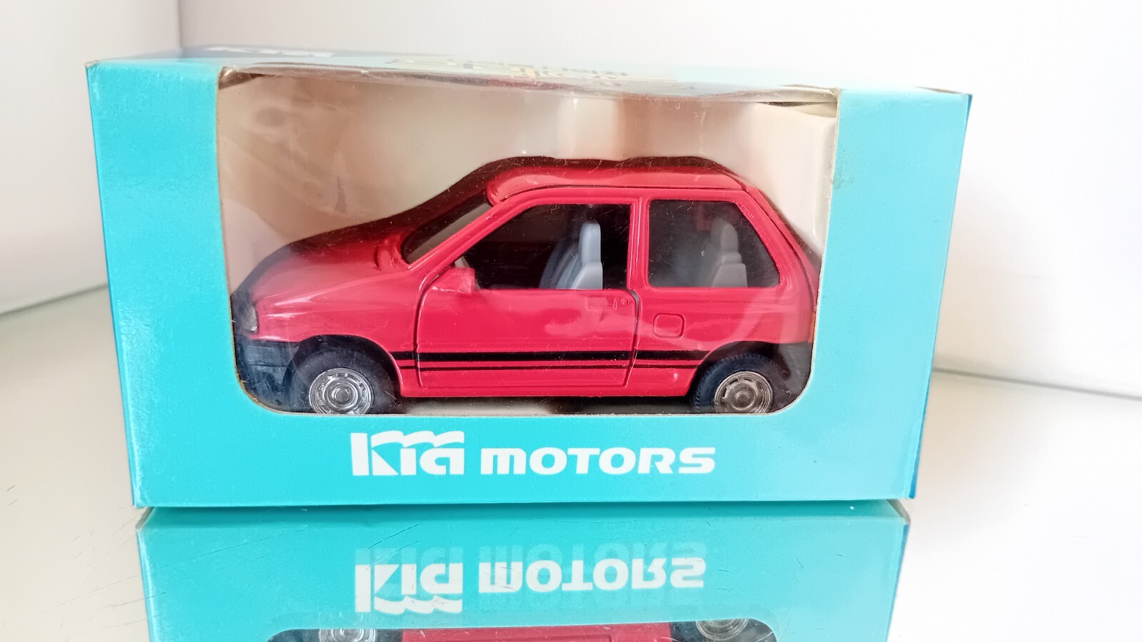 Clovertoys Clover Toys Kia Pride Made in Korea 1:35 Near Mint In Box Super Rare