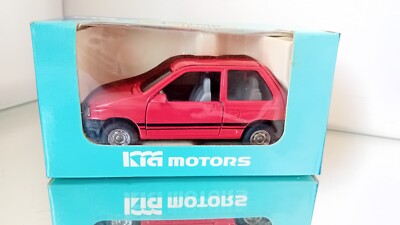 Clovertoys1/35DAEWOOLEMANSPENTA5 韓国ミニカー Clovertoys Clover Toys Kia Pride Made in Korea 1:35 Near Mint In