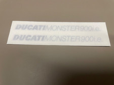DUCATI MONSTER 900 i.e.   adesivi grafiche fianchetti side panel - fairing