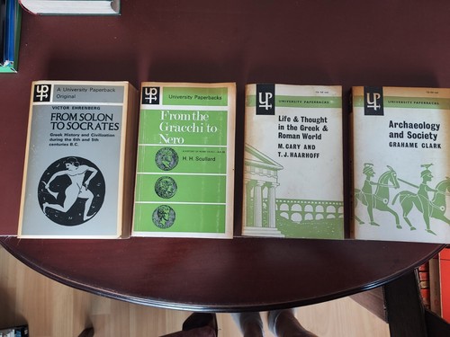 Four University paperbacks from the 1960's by Methuen in good condition.