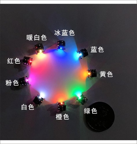 2Pcs mini, magnetic control light, highlight model light, figure light led 7.5mm - Picture 2 of 7