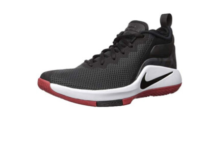 Nike Men\'s Lebron Witness II Basketball Shoes- Black/ Red/ White Sz 10 s-l400.jpg main image 2