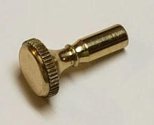 SOLID BRASS KNOB FOR TURN KNOB SOCKET LAMP PART NEW 20924JB