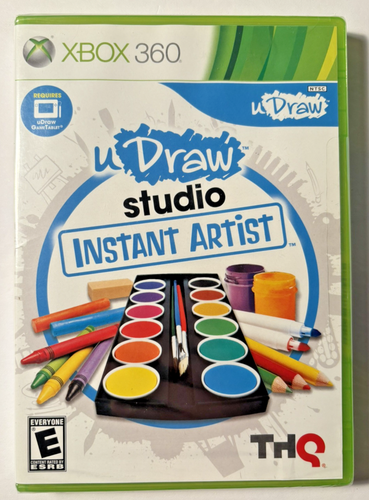 uDraw Studio Instant Artist Microsoft Xbox 360 Microsoft Xbox 360-New Sealed