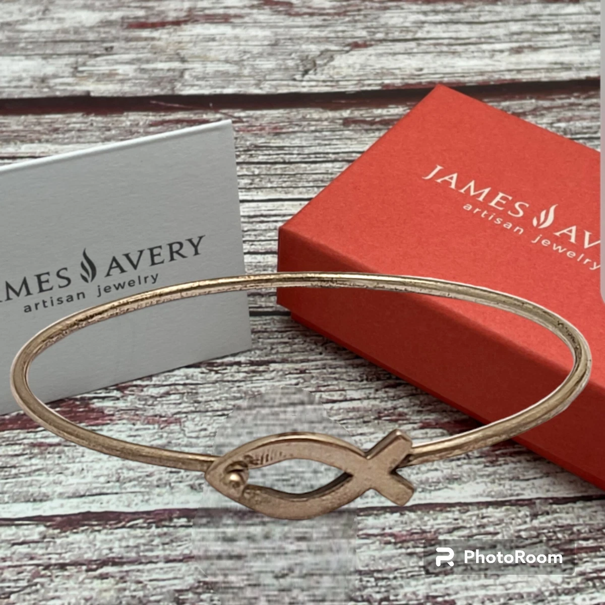 James avery fish hook deals necklace