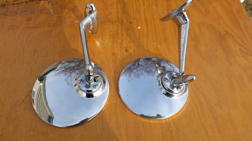 volvo 122 123GT mirrors jaguar healy MG Mini mirrors lucas fender mount mirror - Picture 6 of 24