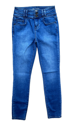 New CURRENT ELLIOT 3 Buttons/ Zip Closure Hight Rise Skinny Jeans Women's Sz 26