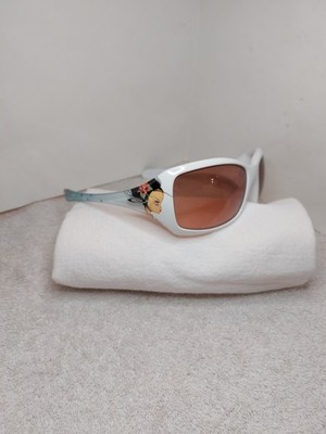Oakley Sunglasses Artist Caia Koopman Ravishing White Plastic Frame Rose Lenses