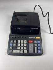 Sharp EL-2196BL Printing Calculator 12 Digit 2 Color
