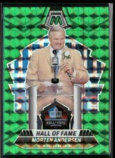 2024 Panini Mosaic #294 Morten Andersen Mosaic Green