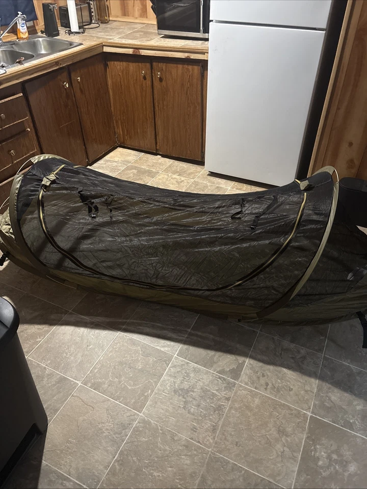 Red de insectos Skeeta excedente militar para cuna, tienda, hamaca Foto 3 de 3