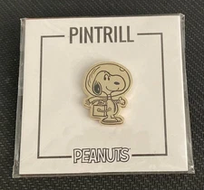 SDCC Peanuts SNOOPY Gold Astronaut NASA Pintrill Pin 2019