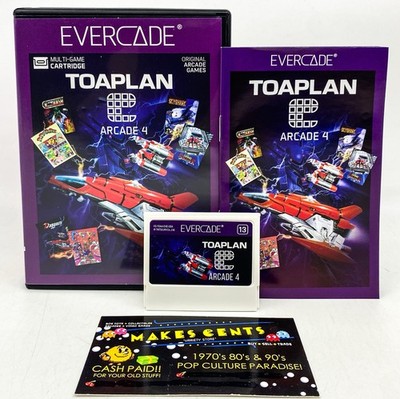 Toaplan Arcade 4 Collection Evercade Cart w/ Case And Manual - NICE!