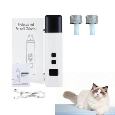 Ergonomic Pet Nail Grinders Adjustable Port Antislip Handle for Various Pet