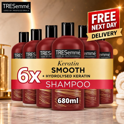 TRESemme Keratin Smooth Shampoo Salon Profi Qualität Haarpflege für 72h