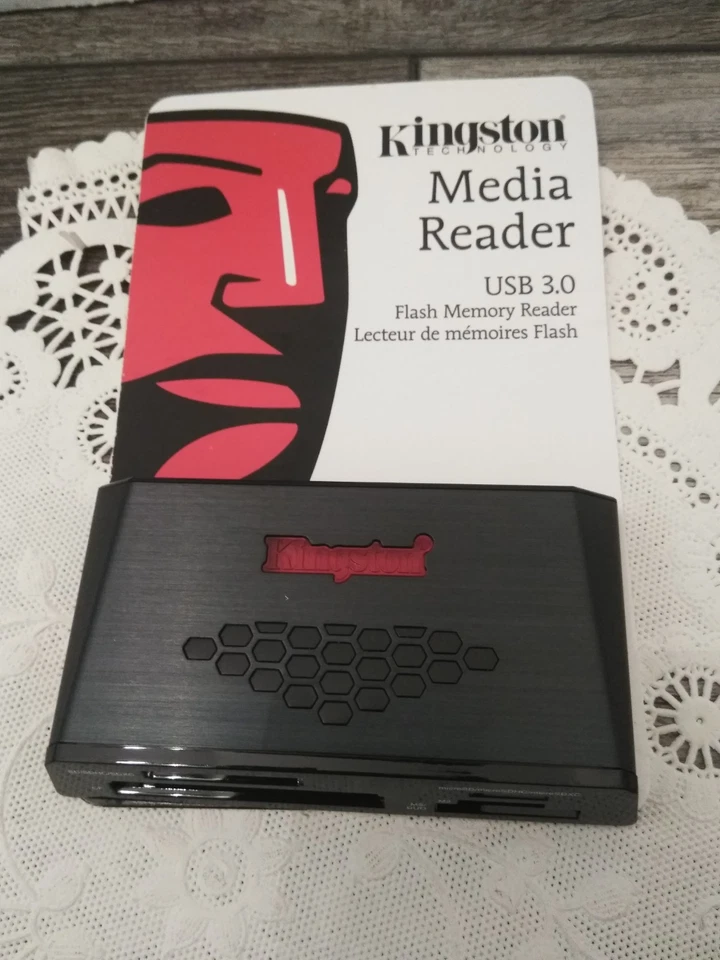 NEW Kingston FCR-HS3 USB 3.0 Media Card Reader/Writer - Image 2 of 4