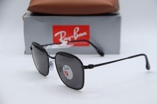 RAY-BAN RB 3720 002/K8 BLACK POLARIZED CHROMAN AUTHENTIC FRAMES SUNGLASSES 55-20