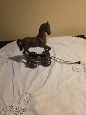 Cast Iron Horse Pull Toy