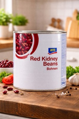 aro Red Kidney Beans 2,5kg Dose Bohnen verzehrfertig Großpackung