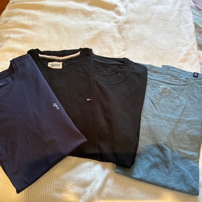 4 T-Shirts Herren  Gr. M von Boggi Milano, Prada, Tommy Hilfiger und Kampos 