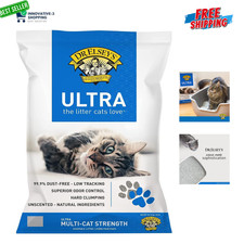 Dr. Elsey’s Ultra Unscented Clumping Clay Cat Litter 40 lb Bag – Low Dust 0.82 per pound