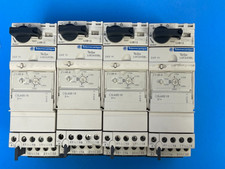 Telemecanique LUB12  Base 24 VDC  W/ LUCA05BL 1.2-5 Amp.MTR Controller [LOT OF 4