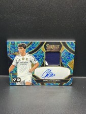 2025-26 Panini Select La Liga - Gonzalo Garcia - Peacock Patch AUTO (AU,MEM)