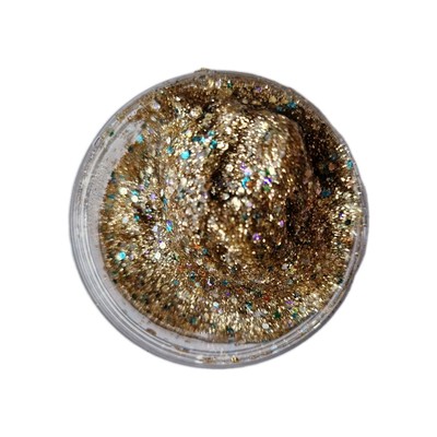 Face & Body Lidschatten Glitter Gold 25ml