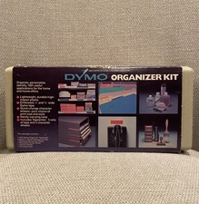 Vintage Dymo Organizer 1610 Label Maker, Case...