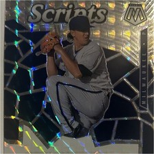 Panini Mosaic 2021 Dylan File Scripts Milwaukee Brewers Autograph Prizm SCR-DF
