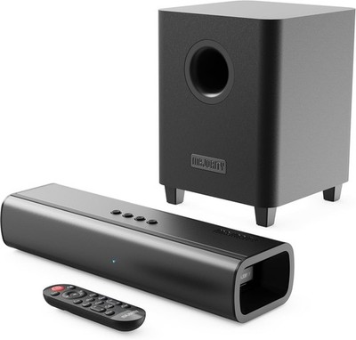2.1 TV Soundbar 200W Subwoofer HDMI ARC BT USB AUX Majority NAGA40 PLUS, WIE NEU