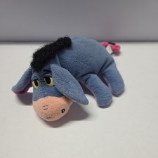 Disney Eeyore Bean Bag Plush Beanbag Friend 7" Mattel Stuffed Animal Arcotoys