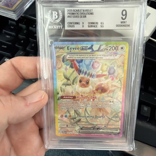 Eevee ex graded BGS 9 for sale on eBay