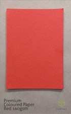 Coloured Paper 150/160gsm/170gsm PREMIUM QUALITY A4 Arts&Crafts. Design Colours