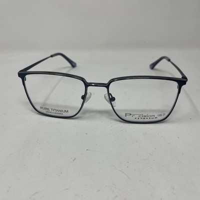 Precision 167 Matte Blue 55-18-145 EYEGLASSES 179Y