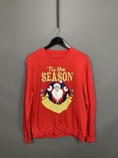 CHRISTMAS Jumper - Size Medium - Red - Great Condition - Men  s