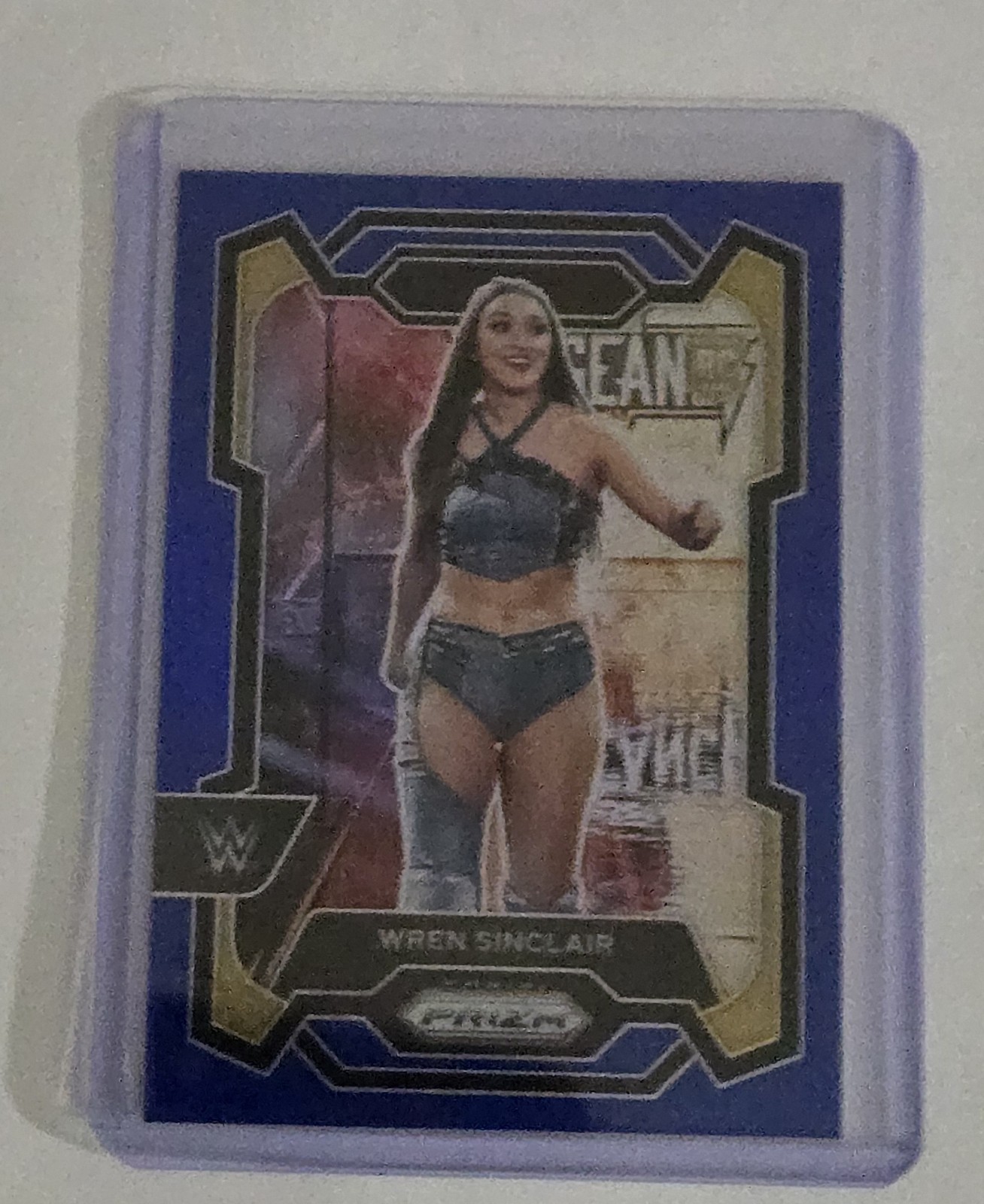 2024 Panini Prizm WWE Wren Sinclair#195 Blue Prizm Parallel 78/199 NXT
