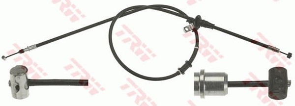 TRW Bremsseil Seilzug Feststellbremse GCH544 FüR Carisma Mitsubishi DA1A DA2A-image