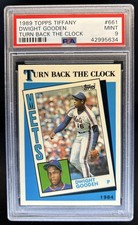 1989 Topps Dwight Gooden Collector's Edition Tiffany #661 Mets PSA 9