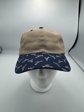 Faded Royalty baseball cap bird print on brim made in america