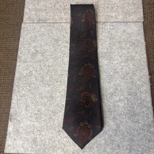 FERRELL REED x DAVID EVANS 40oz Canterbury Silk Hand Printed In England Tie