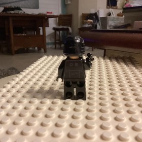 LEGO First Order TIE Fighter Pilot Minifigure Star Wars 75179 Red Stripes Sw0860