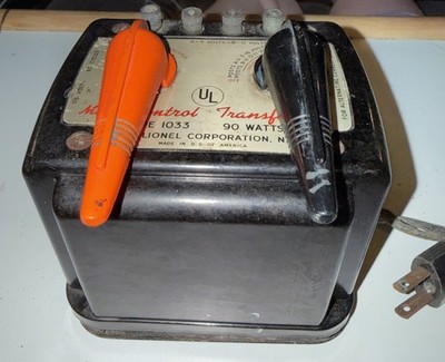 Lionel Trains Transformer Type 1033 Postwar 90 Watts Untested