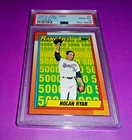 1990 O-pee-chee OPC #5  HOF NOLAN RYAN TEXAS RANGERS Tribute PSA 10 GEM MINT