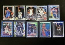 Basketball Card Lot - 10 Cards (Rookies, Parallels, Bowman)